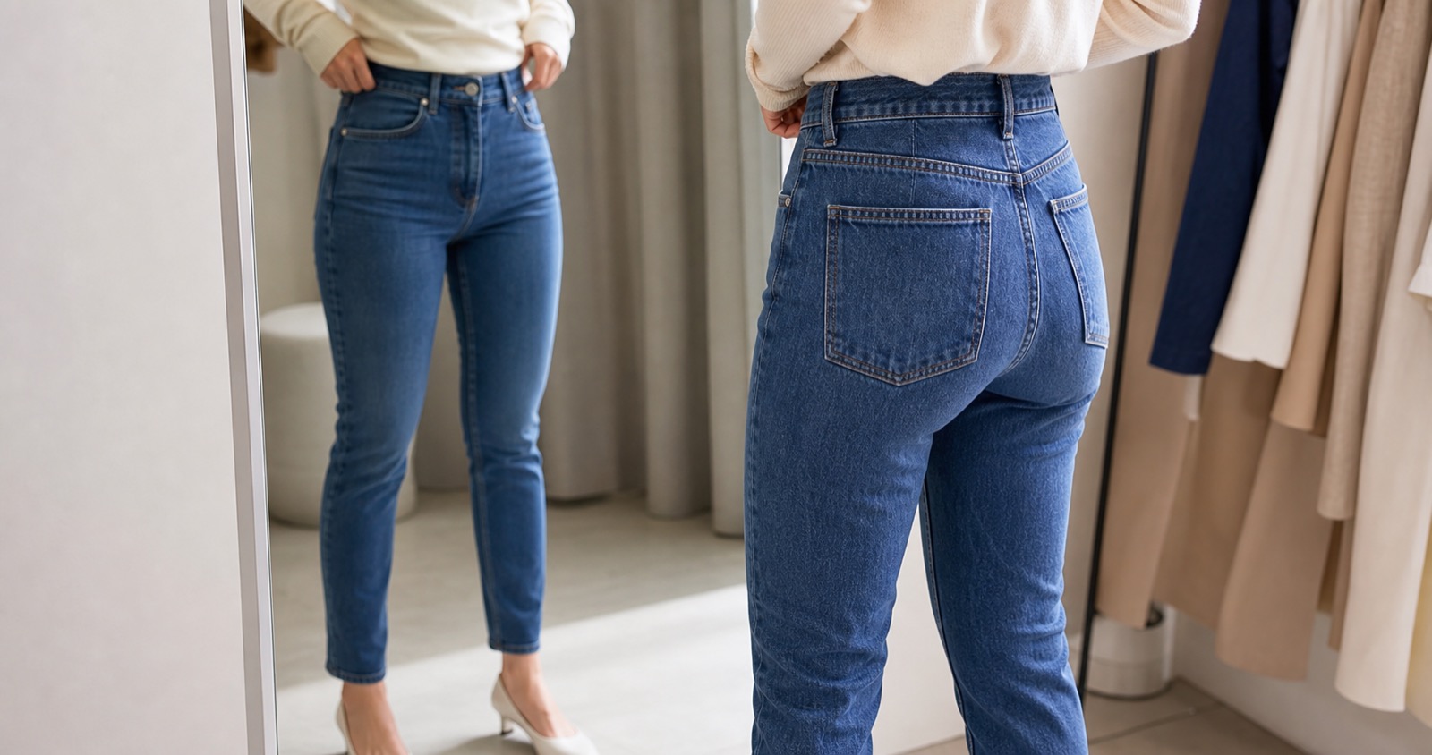 High waist of low waist jeans? Zo kies je de taillehoogte